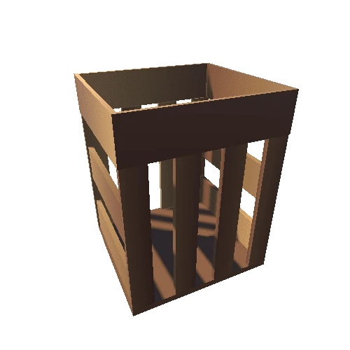 Tall Light Crate No Lid